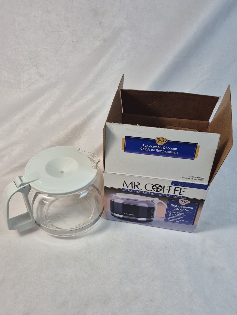 Mr Coffee Replacement Decanter / Pot 10-12 Cup PD12 - New(Open Box)